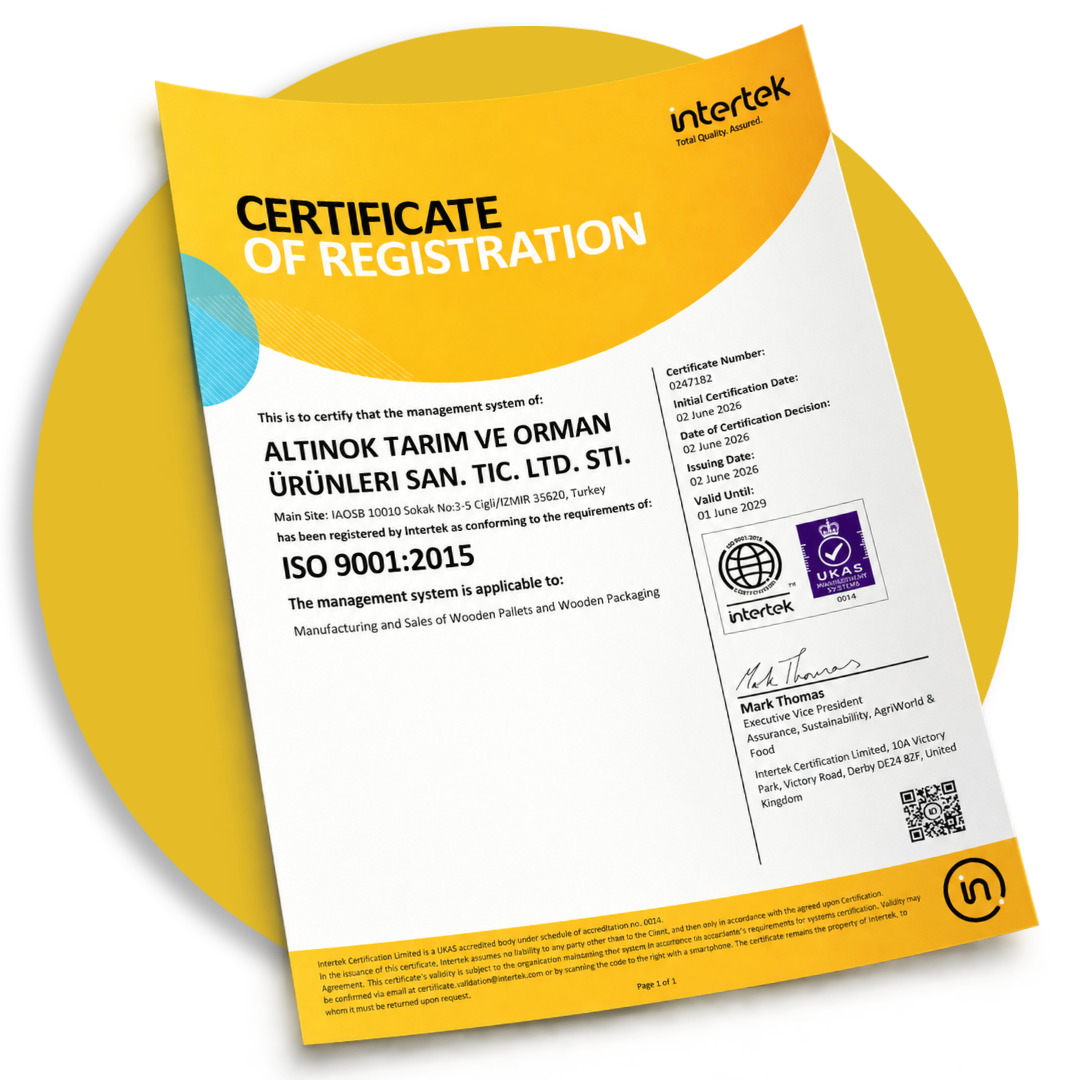 ISO 9001:2015 Kalite Yönetim Sistemi